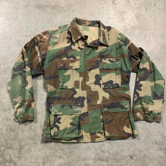 Camo Camouflage Military Army Field Jacket - Picture 1 of 5